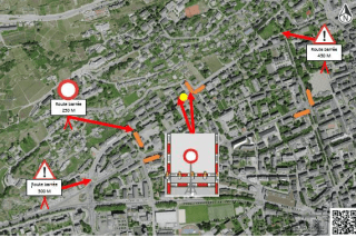 Le trafic sédunois sera un brin perturbé la semaine du 15 avril